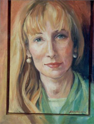 Dr Anna Von Troostenburgh - oil on canvas
