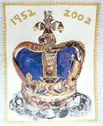 Jubilee Stamp Crown - collage