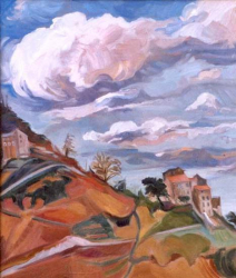 The Hills of S. Lucie - oil on canvas
